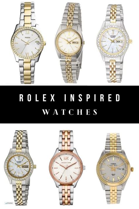 fossil rolex dupe|rolex alternatives for women.